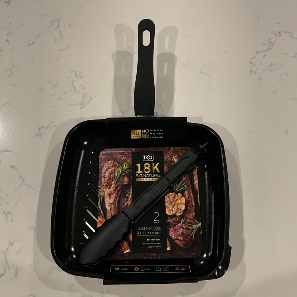 18K Signature Series 2 Piece Grill Pan Set